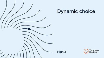 Dynamic choice - Product Training - US | Thomson Reuters