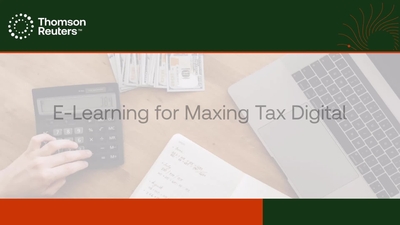 MTD E-Learning - Product Training - US | Thomson Reuters