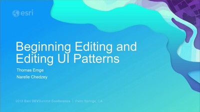 ArcGIS Pro SDK for .NET: Beginning Editing and Editing UI Patterns ...
