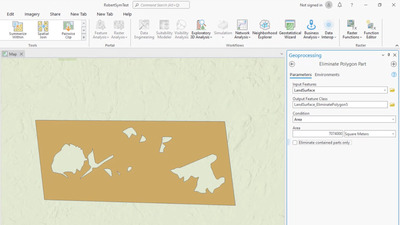 Fill Holes in a Polygon Feature Using Geoprocessing Tools in ArcGIS Pro ...