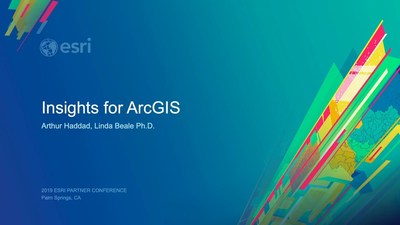 Insights for ArcGIS - Esri Videos: GIS, Events, ArcGIS Products ...