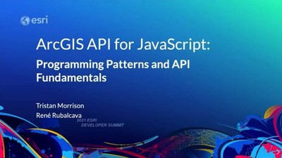 Programming Patterns and API Fundamentals - ArcGIS API for JavaScript ...