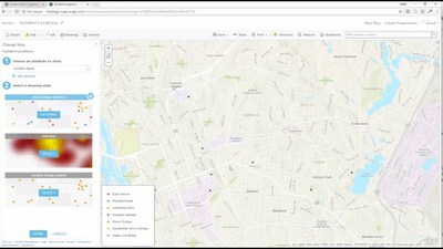 Mapping Incident Locations from a CSV file in a Web Map - Esri Videos ...