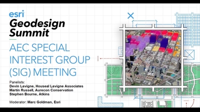 AEC SIG Meeting - 2022 Esri Geodesign Summit - Esri Videos: GIS, Events ...
