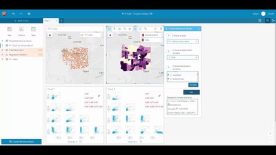 Insights for ArcGIS – Create Regression Model - Esri Videos: GIS ...