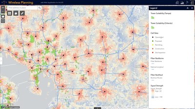 Telecommunication Solution: Wireless Site Planning & Tracking in ArcGIS ...