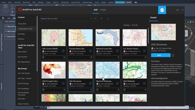 Add Existing Conditions to CAD Drawings On-Demand - Esri Videos: GIS ...