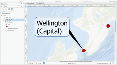 Add a Callout to an ArcGIS Pro Layout - Esri Videos: GIS, Events ...