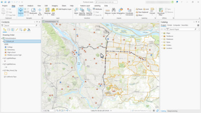 Select a Range of Numeric Values Using the Select by Attributes Tool in ...