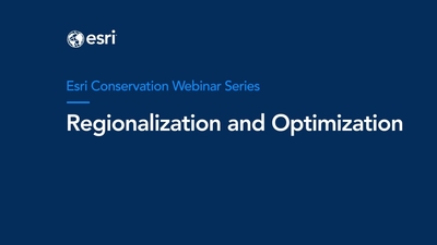 Regionalization and Optimization - Esri Videos: GIS, Events, ArcGIS ...