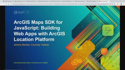 ArcGIS Maps SDK for JavaScript: Building Web Apps with ArcGIS Location ...