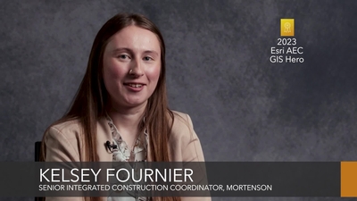Esri AEC GIS Hero Profile: Kelsey Fournier, Mortenson - Esri Videos ...