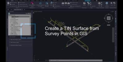 Create a TIN surface from survey points in GIS - Esri Videos: GIS ...