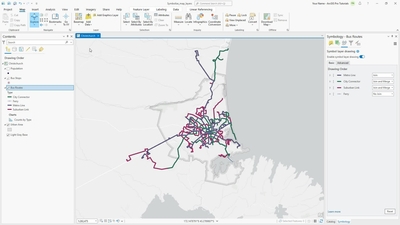 Symbolize map layers in ArcGIS Pro - Esri Videos: GIS, Events, ArcGIS ...