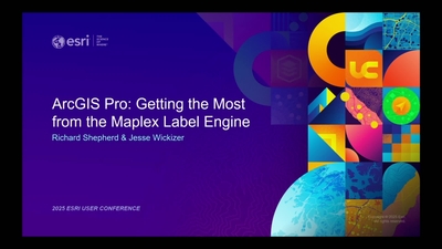 ArcGIS Pro: Getting the Most from the Maplex Label Engine - Esri Videos ...