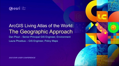 ArcGIS Living Atlas of the World: The Geographic Approach - Esri Videos ...