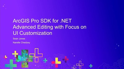 ArcGIS Pro SDK for .NET: Advanced Editing with Focus on UI ...