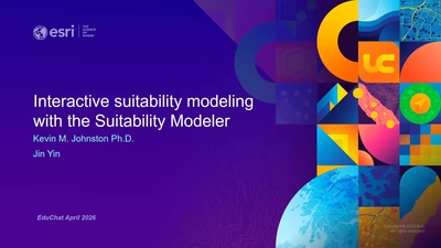 Interactive Suitability Modeling with the Suitability Modeler in ArcGIS ...
