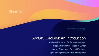 ArcGIS GeoBIM: An Introduction - Esri Videos: GIS, Events, ArcGIS ...