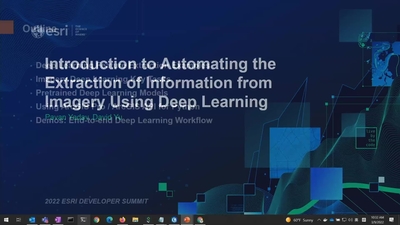 Introduction to Automating the Extraction of Information from Imagery ...