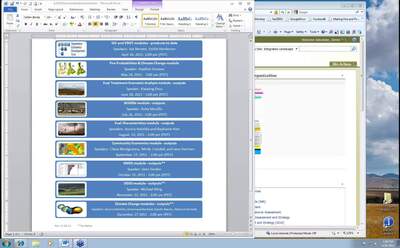 GIS and VDDT Modules Output Status - April 26, 2011 - OSU MediaSpace