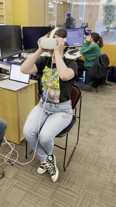 Participant 2 VR/XR Usability Testing - OSU MediaSpace