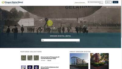 How to Use Oregon Digital: The Collections Index Page - OSU MediaSpace