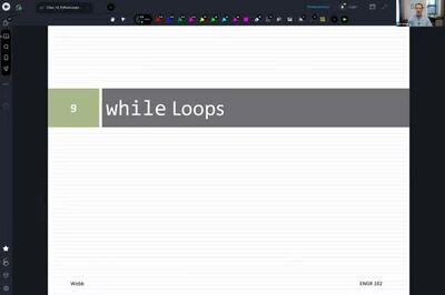 while Loops - OSU MediaSpace