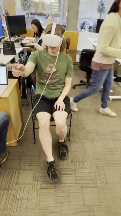 Participant 5 VR/XR Usability Testing - OSU MediaSpace