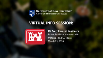 US Army Corps of Engineers - UNH Virtual Info Session 3/25/2020 - UNH Media