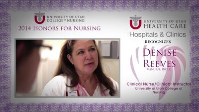 Denise Reeves - University of Utah Health Care - HSC MediaSpace