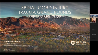 Spinal Cord Injuries in Trauma Patients - HSC MediaSpace