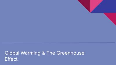 GEO113: Global Warming and the Greenhouse Effect - MSU MediaSpace