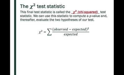 ChiSquaredDistribution - MSU MediaSpace
