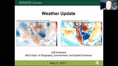 Agricultural weather forecast for May 4, 2021 - MSU MediaSpace