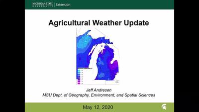 Agricultural weather forecast for May 12, 2020 - MSU MediaSpace