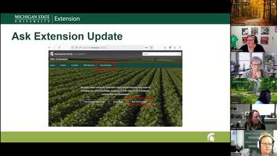 MSUE Support Staff Series 5th Session: Ask Extension and How to Help ...